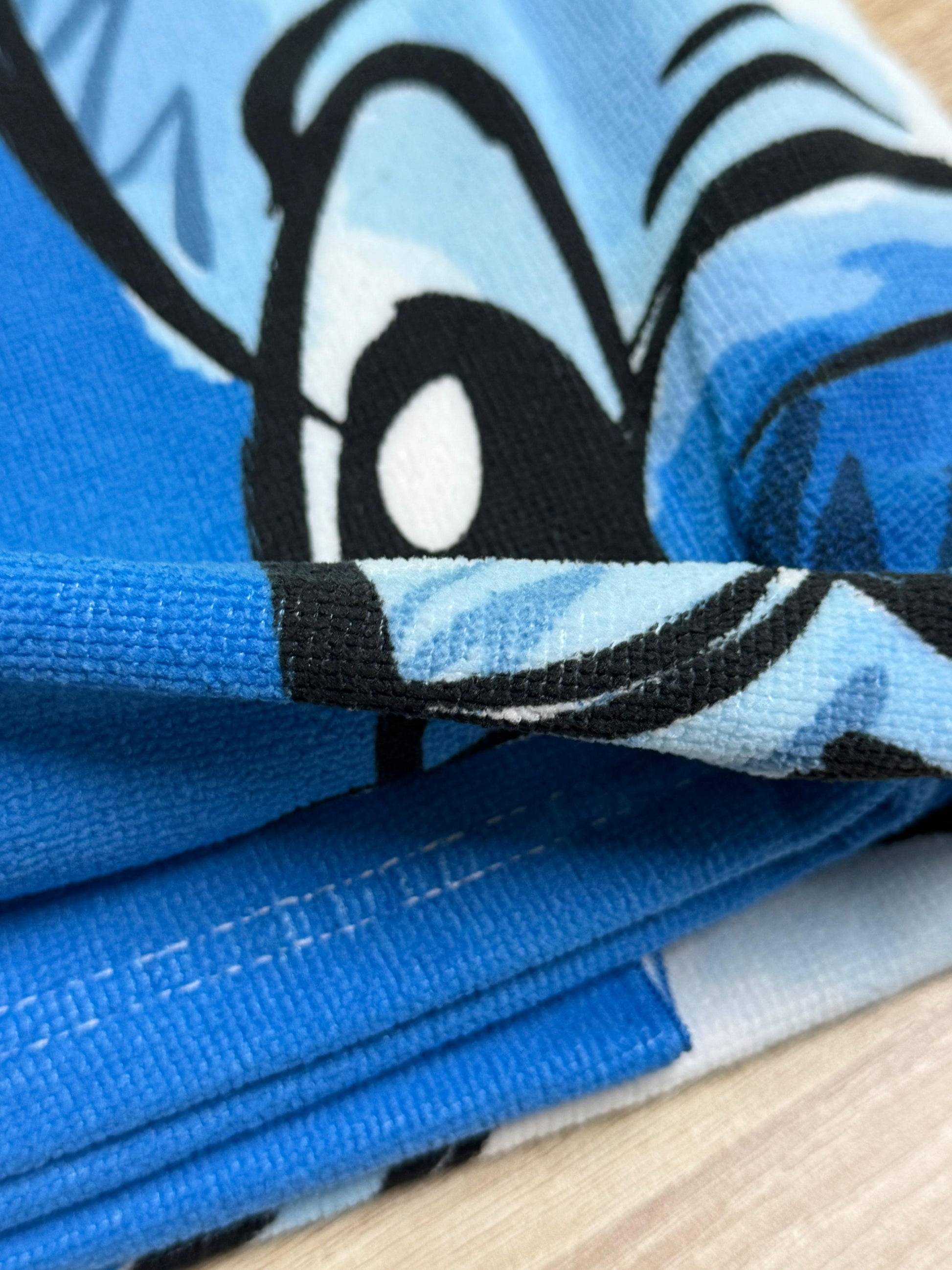 Toalla Playa Piscina Stitch Ohana 70x140cm infantil de microfibra para niños - ByLeoZ